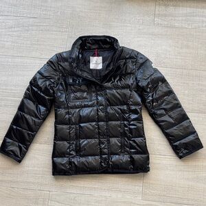 Moncler Glossy Black Puffer Jacket
